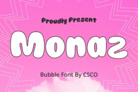 Monaz Demo Font