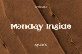 Monday Inside Demo Font
