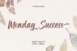 Monday Success Demo Font