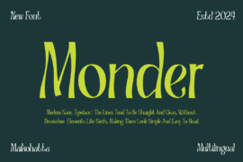 Monder Font