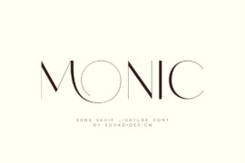Monic DEMO Font