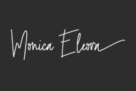 Monica Eleora Demo Font