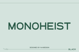 Monoheist Font Family