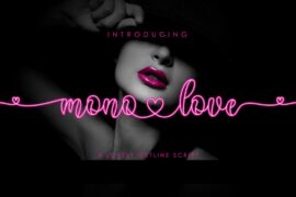 Monolove Font Family