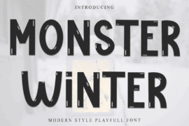 Monster Winter Font