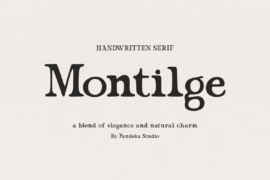 Montilge DEMO Font