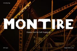 Montire Demo Font