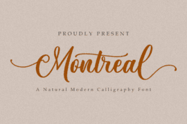 Montreal Font
