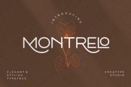 Montrelo Font