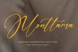 Monttama Font