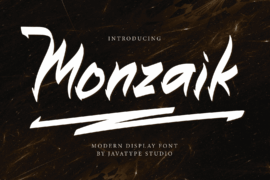 Monzaik Font