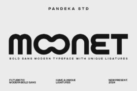 Moonet DEMO Font