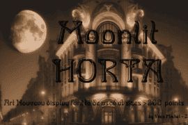 Moonlit Horta Font