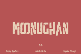 Moonughan DEMO Font