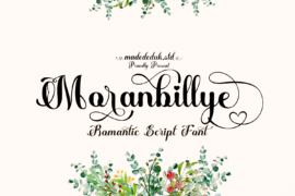 Moranbillye DEMO Font