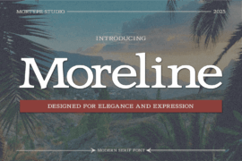 Moreline Font