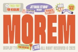 Morem Font Family