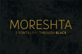 Moreshta Font