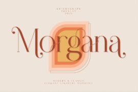 Morgana Typeface ( PERSONAL USE ONLY) Font