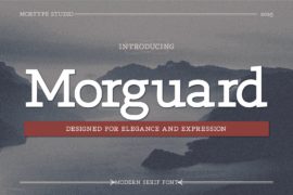 Morguard Font