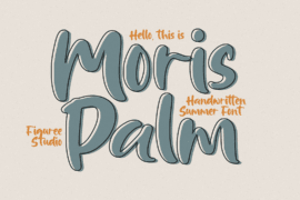Moris Palm Font