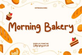 Morning Bakery Demo Font