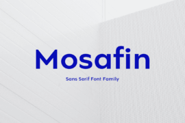 Mosafin Font Family