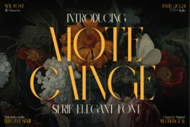 MOTE CAINGE Font