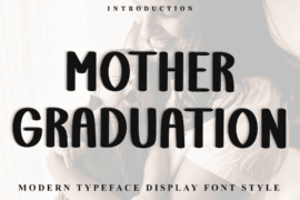 Mother Graduation Font