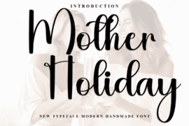 Mother Holiday Font