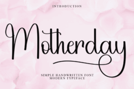 Motherday Font