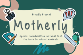 Motherly – Demo Font