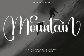 Mountain Vibes Font