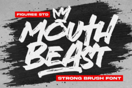 Mouth Beast Font