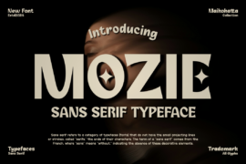MOZIE Font