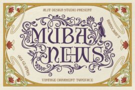 Muba News Font