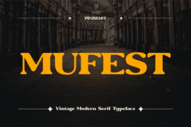MUFEST Font