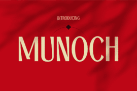 MUNOCH Font