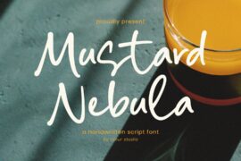 Mustard Nebula Font