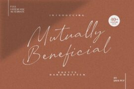 Mutually Beneficial Demo Font