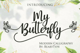 My Butterfly Font