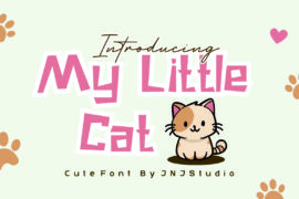 my Little Cat Font