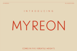Myreon Font Family