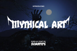 Mythical Art Demo Font