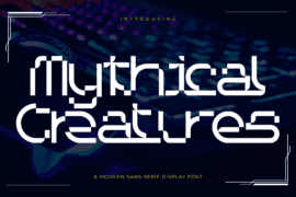 Mythical Creatures Demo Font