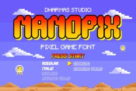 Nano Pix DEMO Font