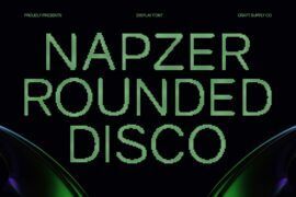 Napzer Rounded Disco Demo Font