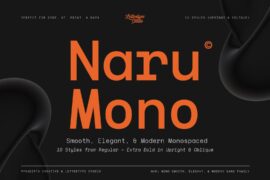 Naru Mono Demo Font