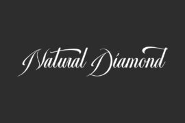 Natural Diamond Demo Font