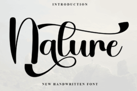 Nature Font